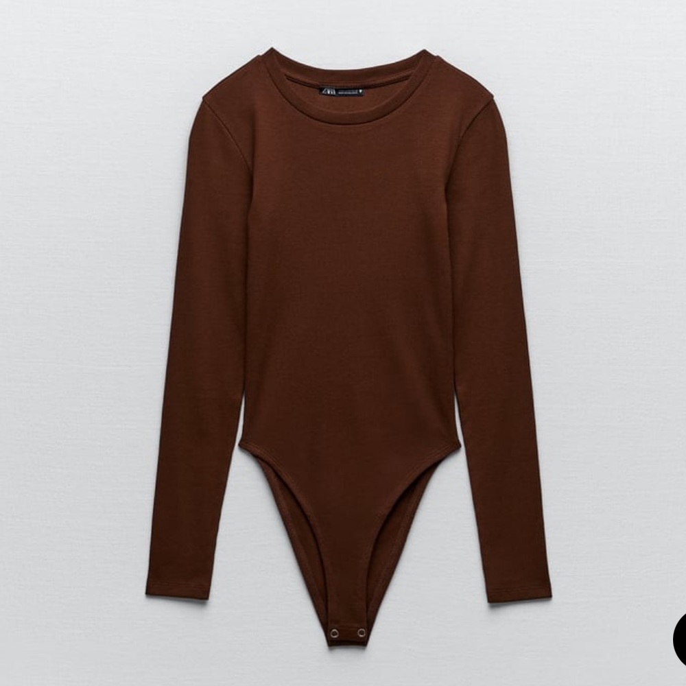 Zara ribbed bodysuit